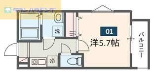 MELDIA秋山の物件間取画像